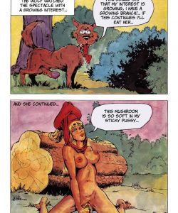 The Big Red Riding Hood 004 and Gay furries comics