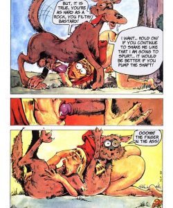 The Big Red Riding Hood 006 and Gay furries comics