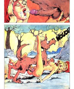 The Big Red Riding Hood 007 and Gay furries comics