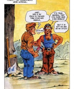 The Big Red Riding Hood 009 and Gay furries comics