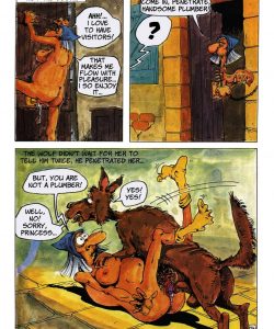 The Big Red Riding Hood 015 and Gay furries comics