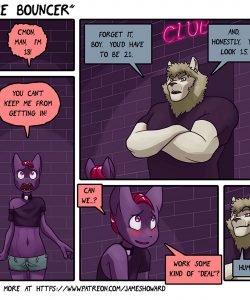The Bouncer gay furry comic