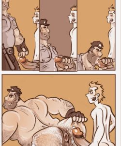 The Cop 004 and Gay furries comics