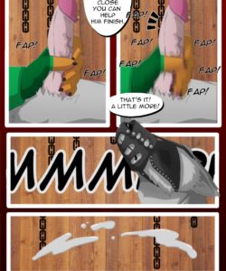 The Copulatory Tie 3 - First Shift 011 and Gay furries comics
