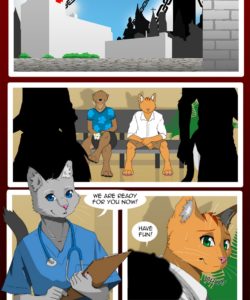 The Copulatory Tie 4 - Doctor's Office 002 and Gay furries comics