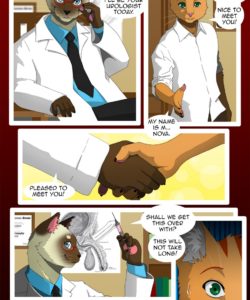 The Copulatory Tie 4 - Doctor's Office 004 and Gay furries comics