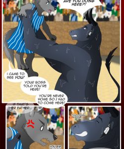 The Copulatory Tie 6 - Father's Love 012 and Gay furries comics