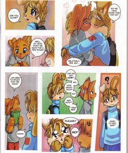 The Day Before The Exam 003 and Gay furries comics
