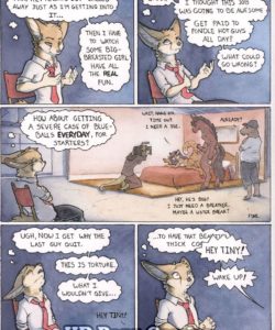 The Fluffer 004 and Gay furries comics