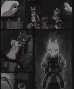 The Ghost Of Lavender Town 002 and Gay furries comics