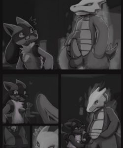 The Ghost Of Lavender Town 003 and Gay furries comics