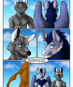 The Hidden Beach 003 and Gay furries comics