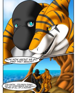 The Hidden Beach 023 and Gay furries comics