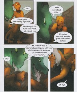 The Master’s Desire gay furry comic