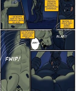 The Maw Of The Beast 003 and Gay furries comics