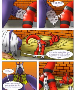 The Revenge Of Indramon 023 and Gay furries comics