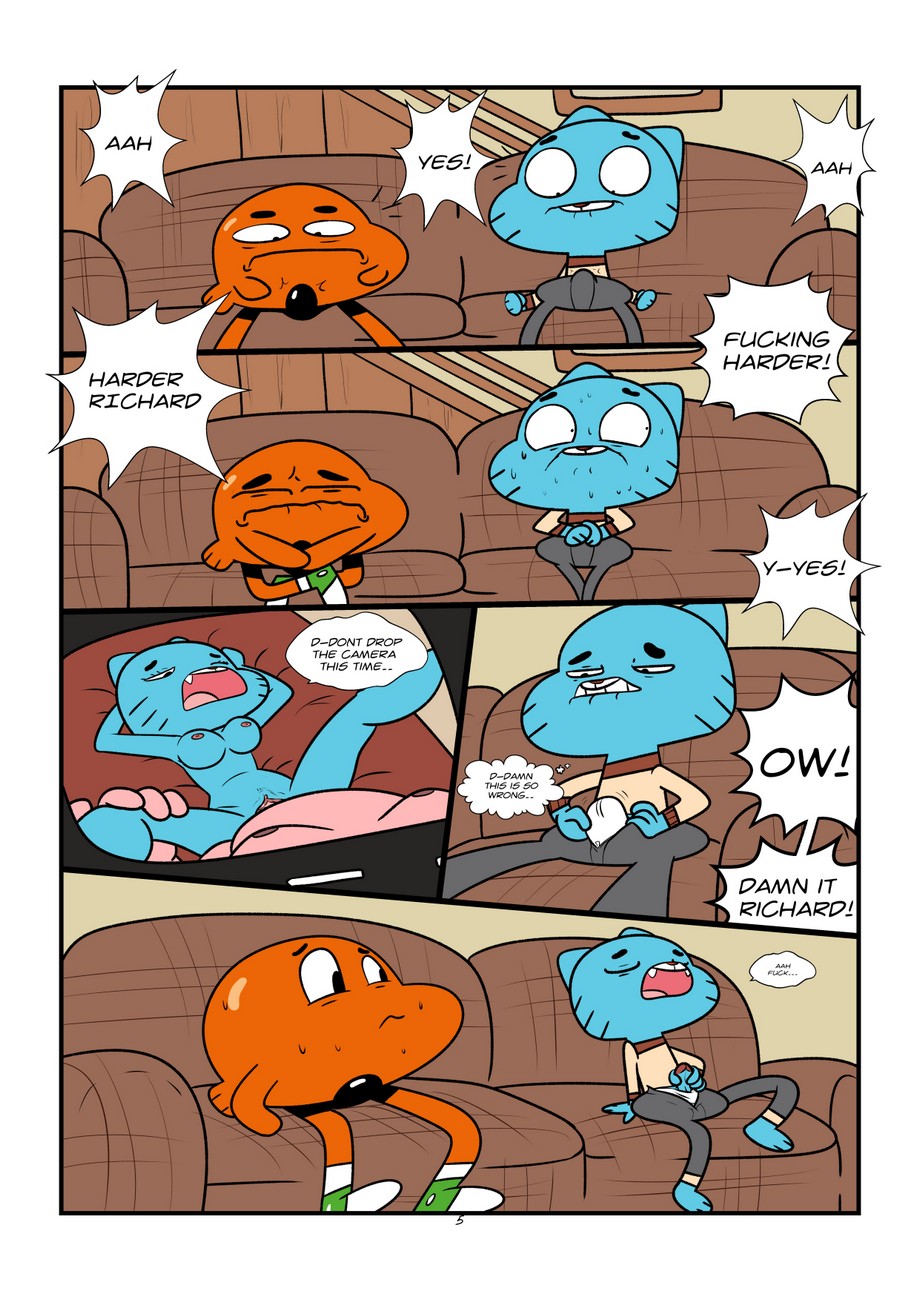 Amazing World Of Gumball Gay Hentai Porn - The-Sexy-World-Of-Gumball-005 - Gay Furry Comics