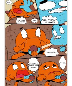The Sexy World Of Gumball 007 and Gay furries comics