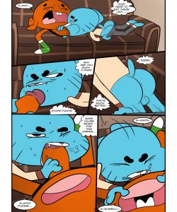 The Sexy World Of Gumball 009 and Gay furries comics