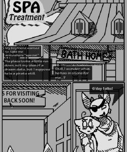 The Spa Treatment 002 and Gay furries comics
