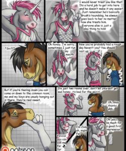 The Stable 1 - Zoey's First Day 014 and Gay furries comics