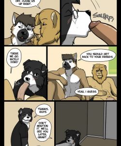 The Uninvited Guest 016 and Gay furries comics