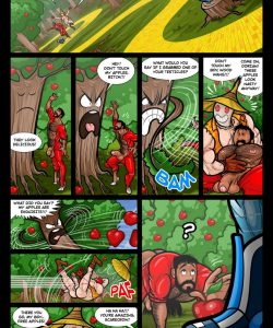 The Wizard Of Jizz 015 and Gay furries comics