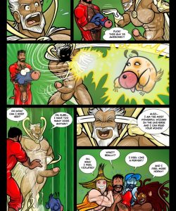 The Wizard Of Jizz 024 and Gay furries comics