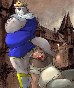 The king And The Peasant gay furry comic