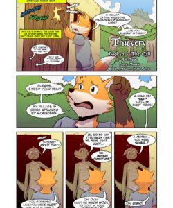 Thievery 2 - Issue 1 - The Call 002 and Gay furries comics