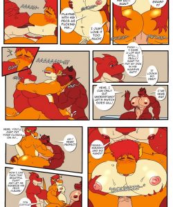 Too Much Heat 010 and Gay furries comics