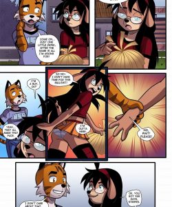 Trapped In The Football 004 and Gay furries comics