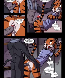 Trapped In The Football 011 and Gay furries comics