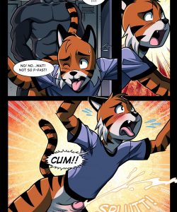 Trapped In The Football 015 and Gay furries comics