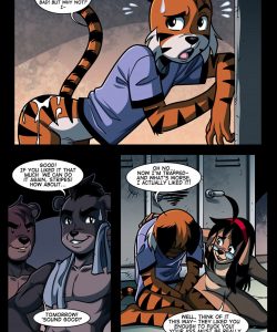 Trapped In The Football 016 and Gay furries comics