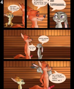 Two Foxes One Bun 004 and Gay furries comics