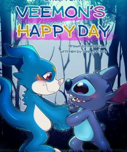 Veemon’s Happy Day 1 gay furry comic