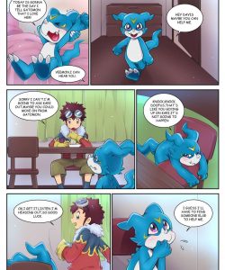Veemon's Happy Day 1 002 and Gay furries comics