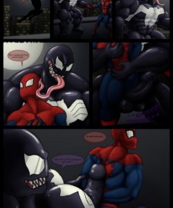 Venom x Spider-Man On The Roof 001 and Gay furries comics