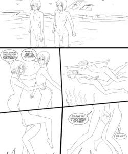 Water And Semen 002 and Gay furries comics