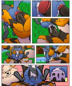 Wet An Arcanine, Drench A Riolu 005 and Gay furries comics