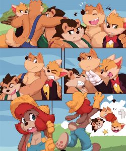 With Friends Like These 003 and Gay furries comics
