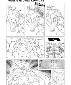 WolfieCanem's Muscle Growth Comic 1 003 and Gay furries comics