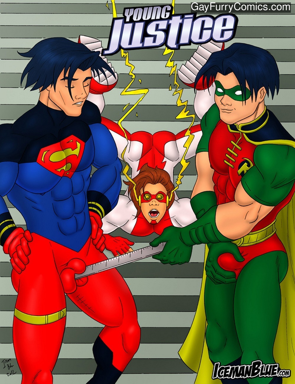 Young justice gay porn