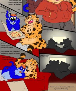 A Cosy Night 002 and Gay furries comics