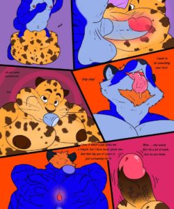 A Cosy Night 004 and Gay furries comics