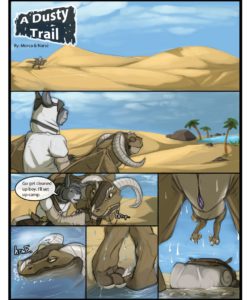 A Dusty Trail 001 and Gay furries comics