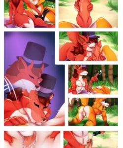 A Foxy Day At The Beach gay furry comic