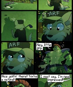 A Hole In One 003 and Gay furries comics