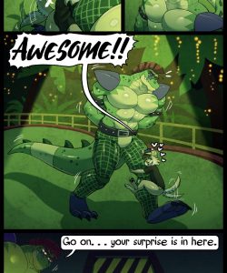 A Hole In One 005 and Gay furries comics